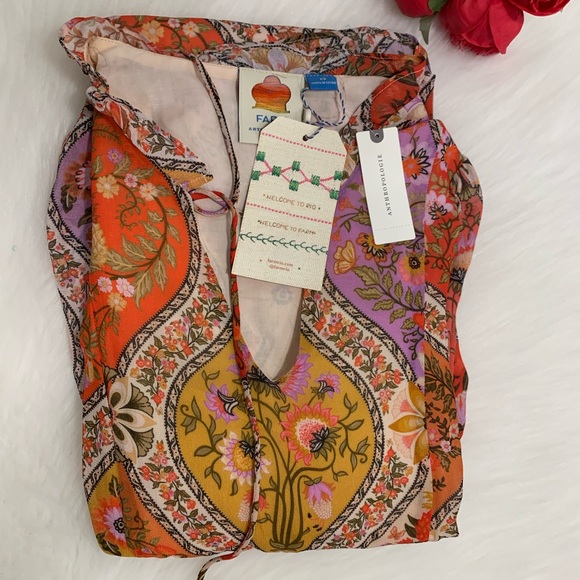 Anthropologie farm rio mosaic maxi dress - Picture 6 of 11